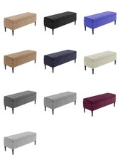 Paris Plain Ottoman Storage