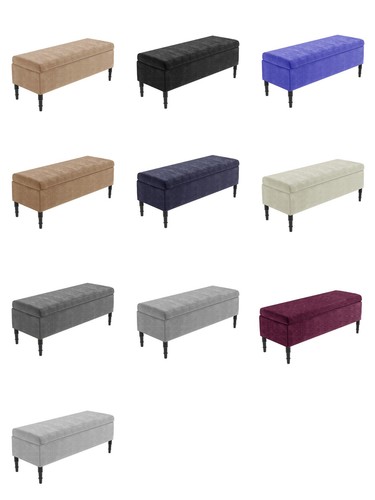 Paris plain ottoman storage - paris,