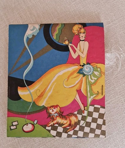Vintage 1920s art - art, deco