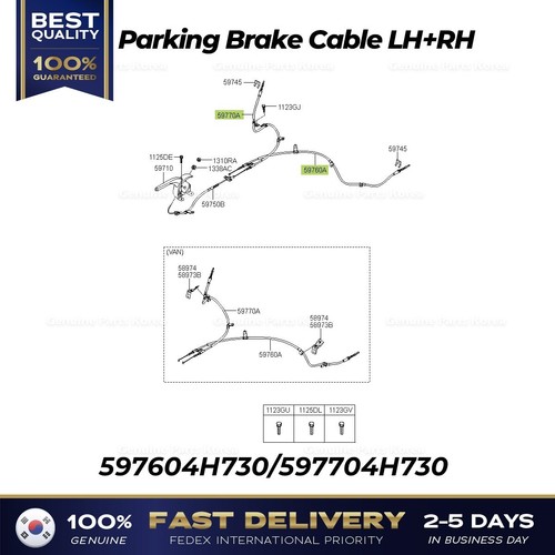 Genuine parking brake - parking,