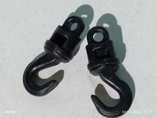 Playmobil hooks black - x2,