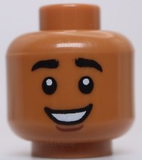 Lego Medium Nougat Head Male