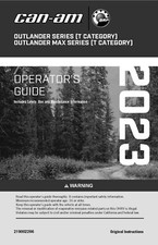 Can Am Owners Manual Book