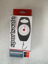 REUBEN HEATON MICROWEIGH FISHING SCALES 44LB X 4OZ SIZE 78MM X 135MM