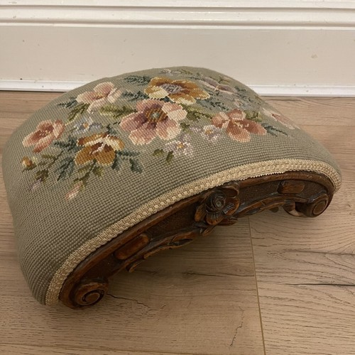 Antique footstool english - antique, footstool,