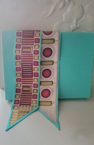 Tiffany facets ribbon - ribbon, scarf