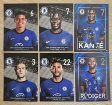 6 chelsea cards football
