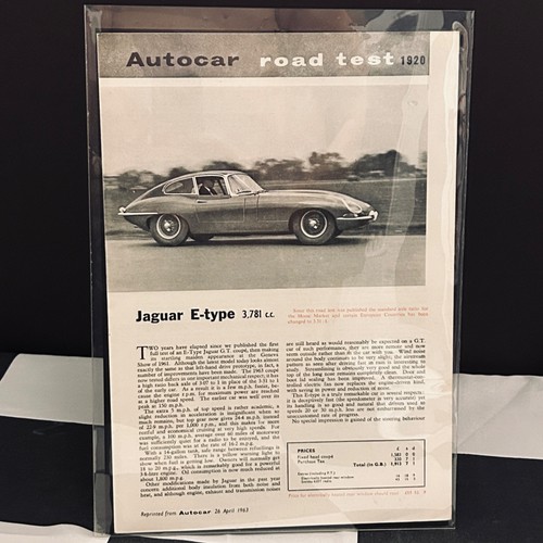 Jaguar type 8l autocar - jaguar,
