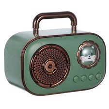 Retro Wireless Speaker Strong Bass Bluetooth Radio Old Fashioned Classic Style