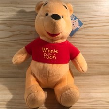 Genuine Authentic Disney Store Large Winnie The Pooh Soft Plush 12'' Toy New Tag
