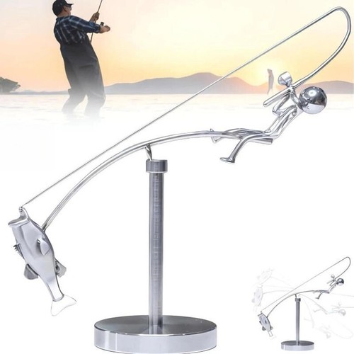 Kinetic fishing sculpture the - fishing,