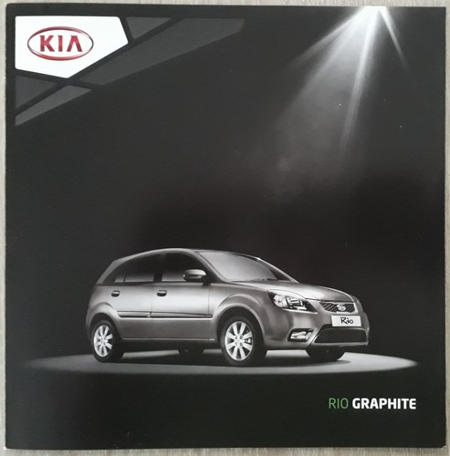 Kia rio graphite brochure 2010 - kia,