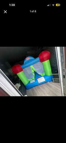 Chad valley 6ft bouncy castles - valley,