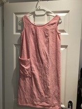 Vintage child's pink towelling