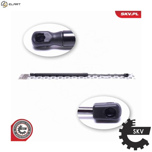 Gas spring bootcargo area - spring,