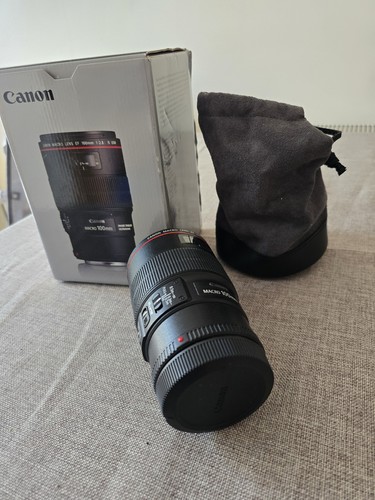 Canon 100mm macro ef is - canon,