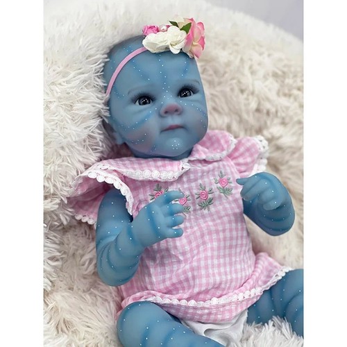 18in reborn silicone baby doll - reborn,
