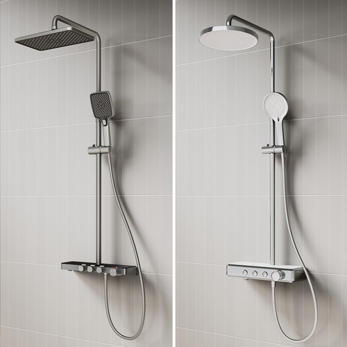 Thermostatic shower system - thermostatic,