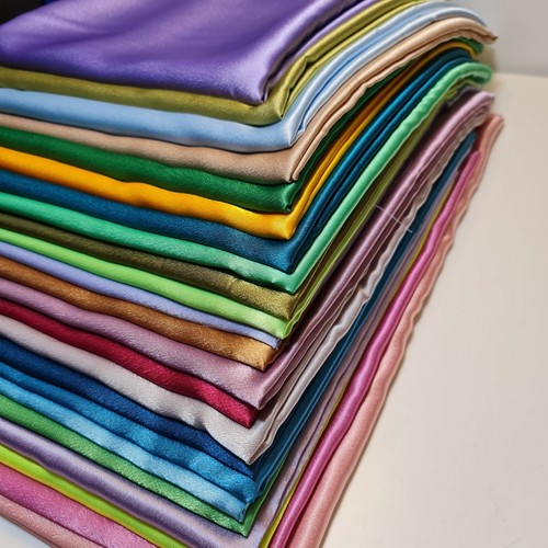 Crepe back satin - back, fabric