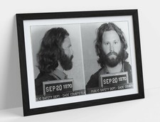JIM MORRISON MUGSHOT 2 -ART