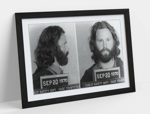Jim morrison mugshot art - morrison, 2