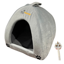 Cat bed heated pet - pet,