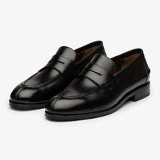 Handmade Penny Loafers Men's