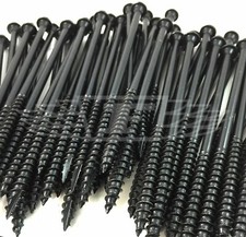 Black Hex Head Landscape Sleeper Screws Fixings /Timberfast,Timberfix