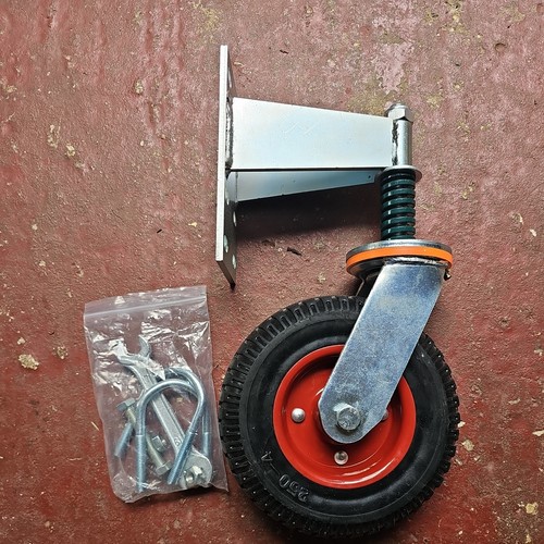 Spring loaded gate caster - gate,