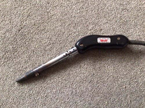 Vintage wolf soldering irons - wolf,