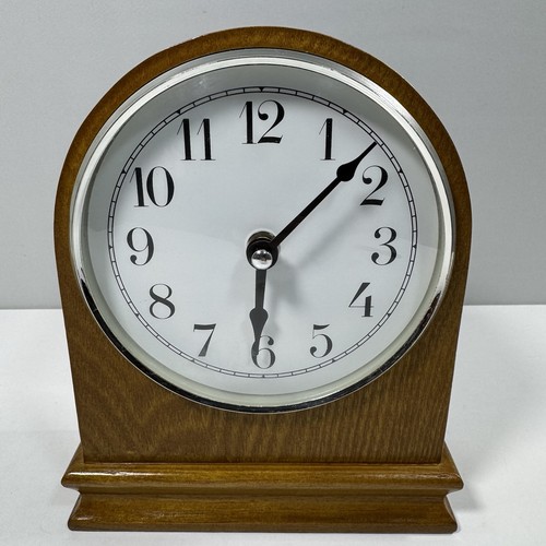 Widdop wooden mantel clock - wooden,