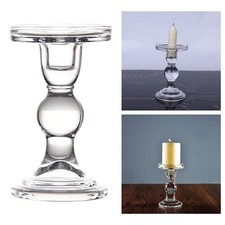 Transparent Glass Candle