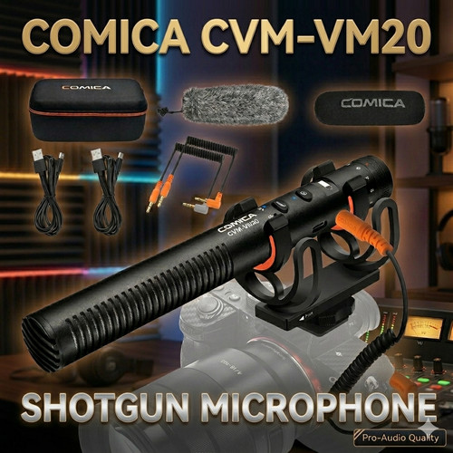 Comica cvm vm20 shotgun - comica,