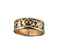 10k Marked Craft Gold Band