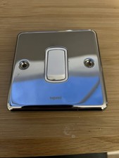 Legrand Polished Chrome 1 Gang 2 Way Light Switch
