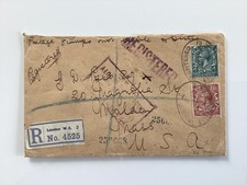 1923 registered envelope - 1923,