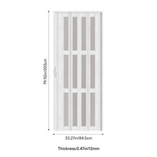 Home Wood Effect Folding Door