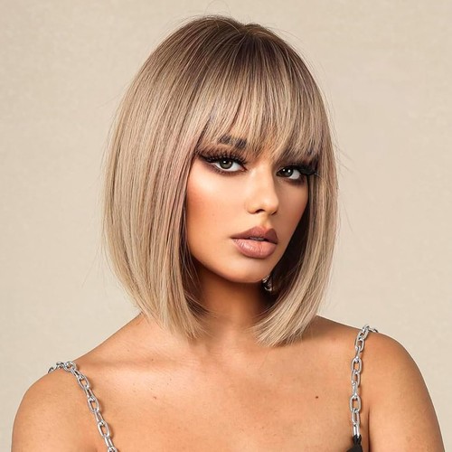 Women short bob wigs - women's,