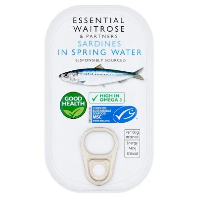 Waitrose essential sardines - waitrose, in