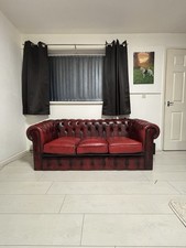 Vintage Oxblood Red Leather