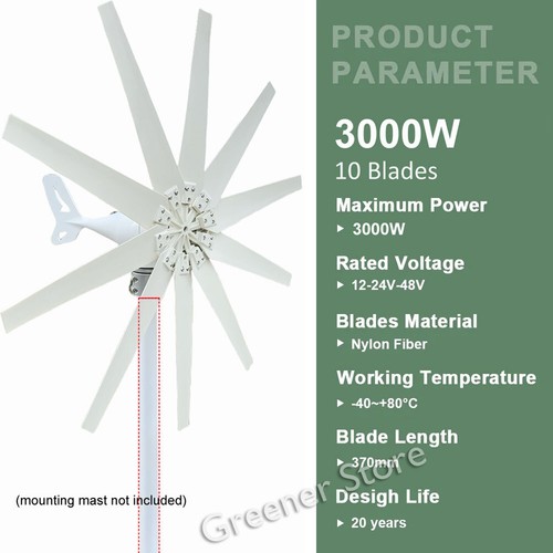 3kw blade 24v 48v wind - blade,