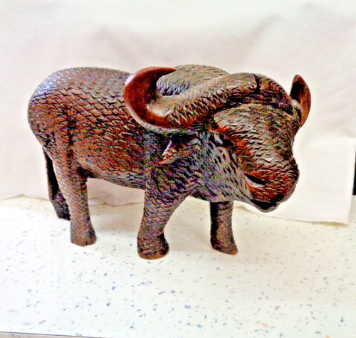 Oriental water buffalo - water,