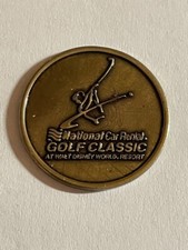 National Car Rental Golf Classic 1" Coin Golf Marker - Walt Disney World Resort