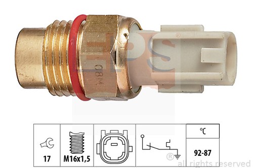 Temperature switch radiator - temperature,
