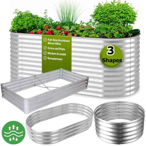 Garden bed galvanised steel - bed,