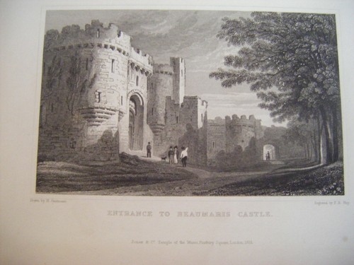 1831 antique print - 1831,