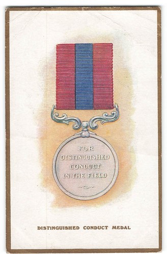 Distinguished conduct medal - conduct,