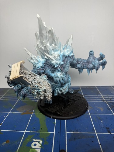 Warmachine hordes glacier king - warmachine/hordes,