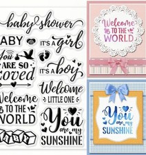 Clear Stamps New Baby