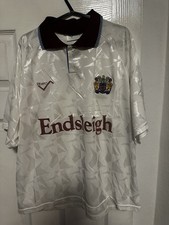 1992-1993 Burnley Authentic Shirt Very Rare